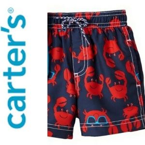 Carter’s Happy Crab 🦀 Swim Trunks